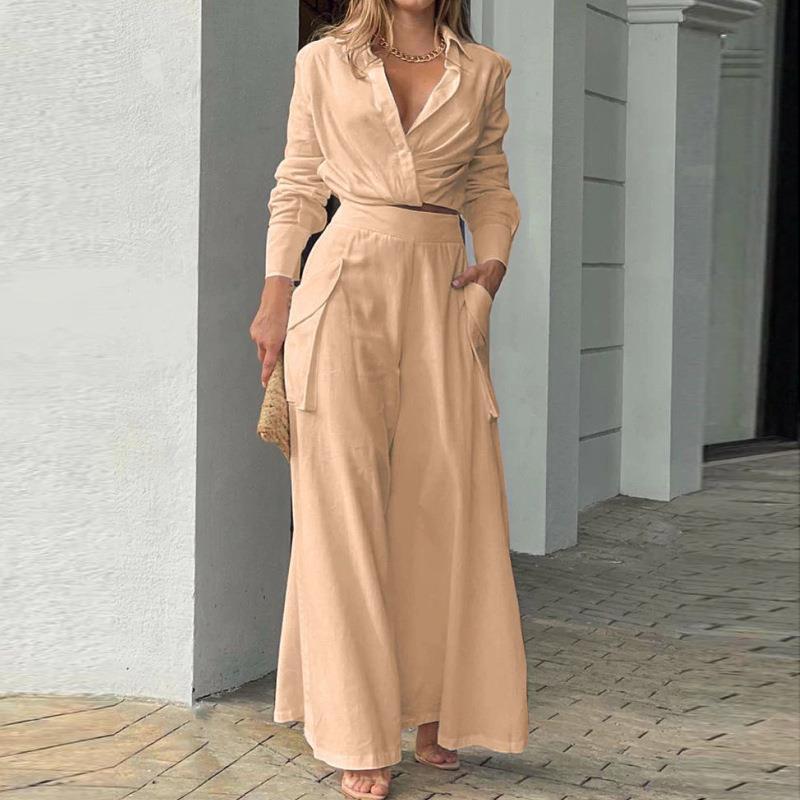 Linen Shirt Maxi Dress