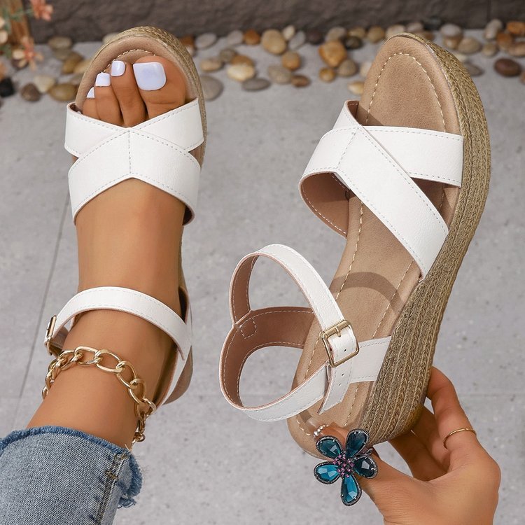 Riviera Wedge sandalen