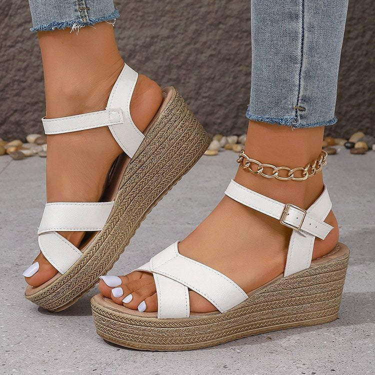 Riviera Wedge sandalen