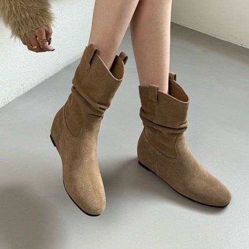 Slouch Suede Boots