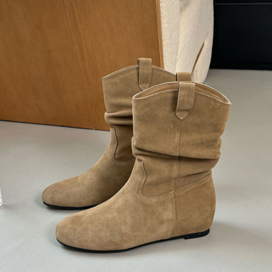 Slouch Suede Boots
