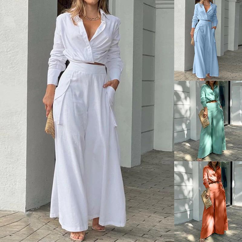 Linen Shirt Maxi Dress
