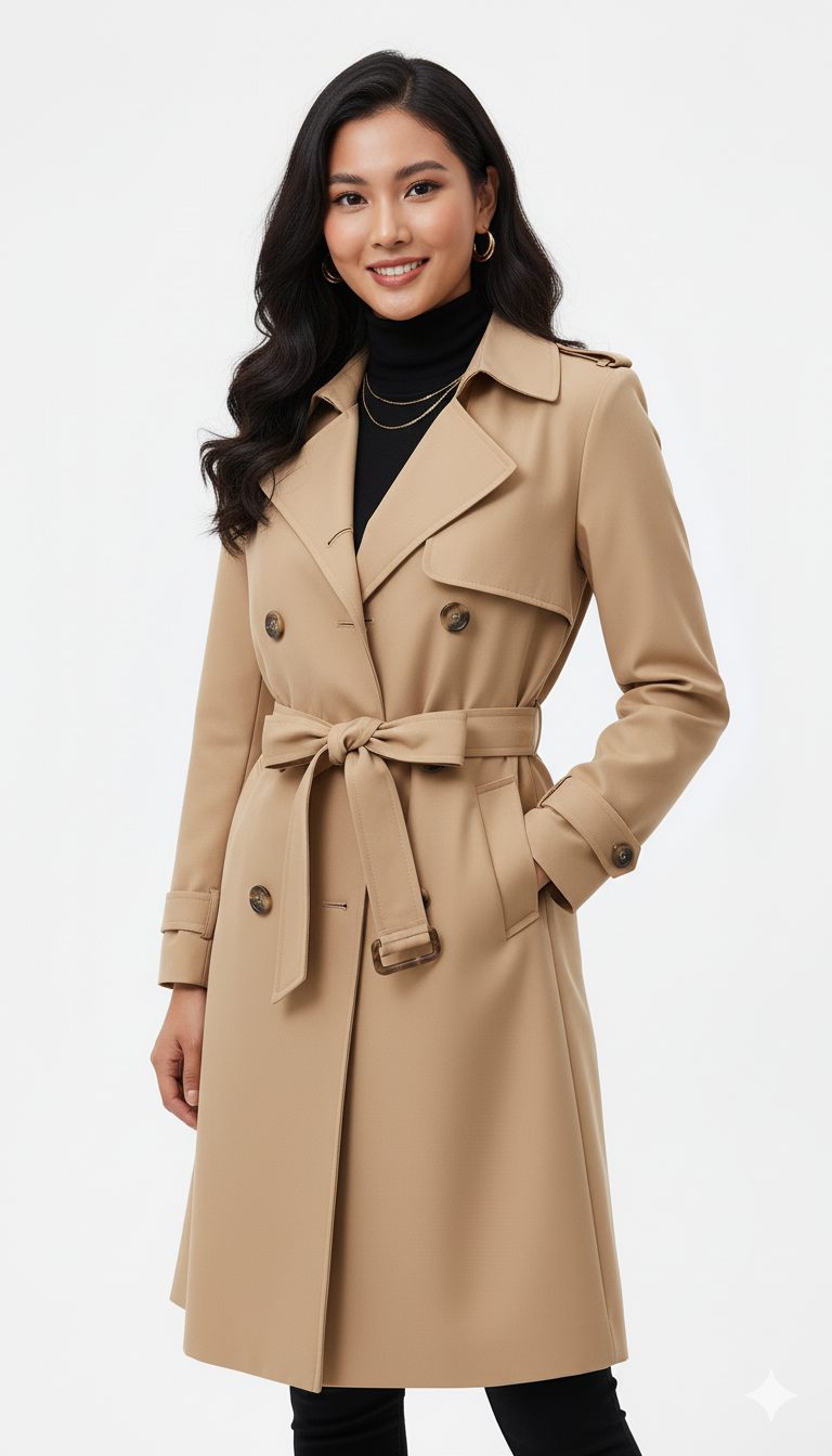 Tijdloze Trenchcoat/ By OSYARD