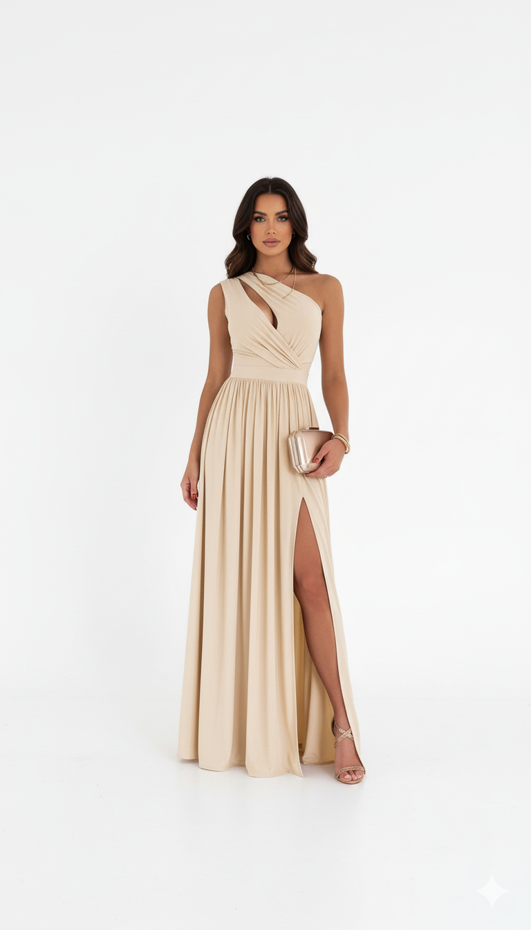 Champagne Droom Jurk/ By OSYARD