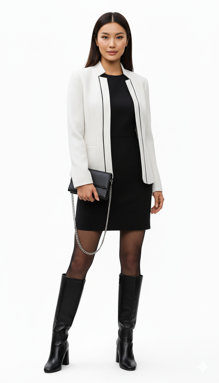 Ivory Edge Blazer/By OSYARD