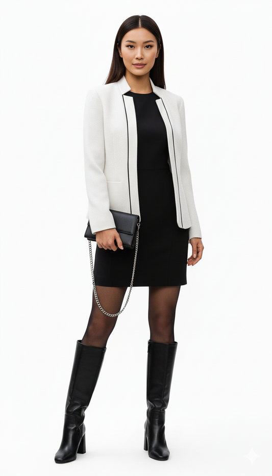 Ivory Edge Blazer/By OSYARD